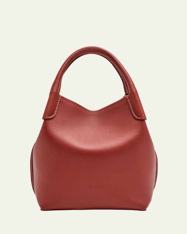 Bale Leather Top-Handle Bag